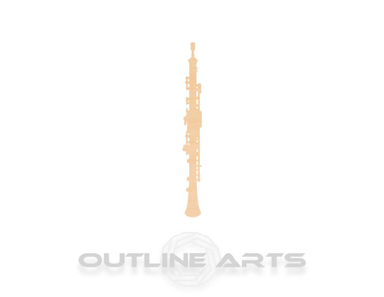 Unfinished Wooden Oboe Shape | Craft Supply **Bulk Pricing Available**  SHIPS FAST*thicknesses are NOMINAL*