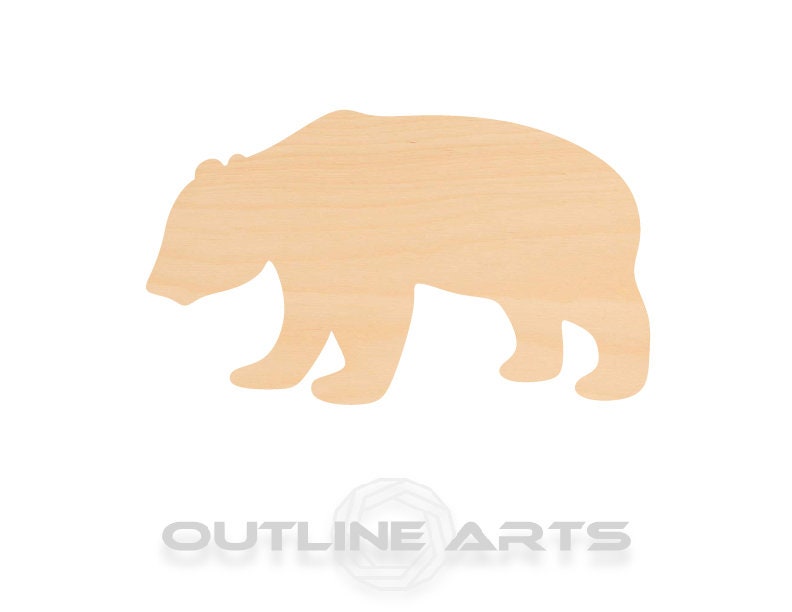 Unfinished Wooden Panda Bear Shape | Craft Supply **Bulk Pricing Available**  SHIPS FAST*thicknesses are NOMINAL*