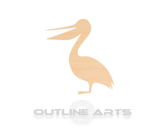 Unfinished Wooden Pelican Shape | Craft Supply **Bulk Pricing Available**  SHIPS FAST*thicknesses are NOMINAL*