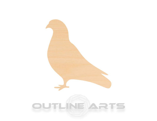 Unfinished Wooden Pigeon Shape | Craft Supply **Bulk Pricing Available**  SHIPS FAST*thicknesses are NOMINAL*