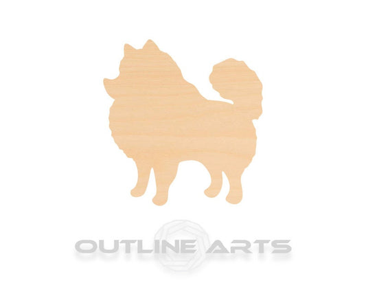 Unfinished Wooden Pomeranian Shape | Craft Supply **Bulk Pricing Available**  SHIPS FAST*thicknesses are NOMINAL*