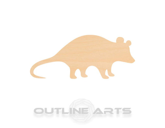 Unfinished Wooden Possum Shape | Craft Supply **Bulk Pricing Available**  SHIPS FAST*thicknesses are NOMINAL*