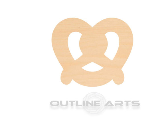 Unfinished Wooden Pretzel Shape | Craft Supply **Bulk Pricing Available**  SHIPS FAST*thicknesses are NOMINAL*