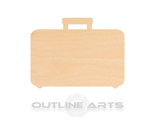 Unfinished Wooden Suitcase Shape | Craft Supply **Bulk Pricing Available**  SHIPS FAST*thicknesses are NOMINAL*