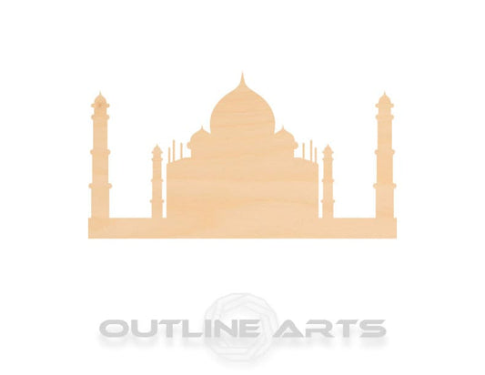 Unfinished Wooden Taj Mahal Shape | Craft Supply **Bulk Pricing Available**  SHIPS FAST*thicknesses are NOMINAL*