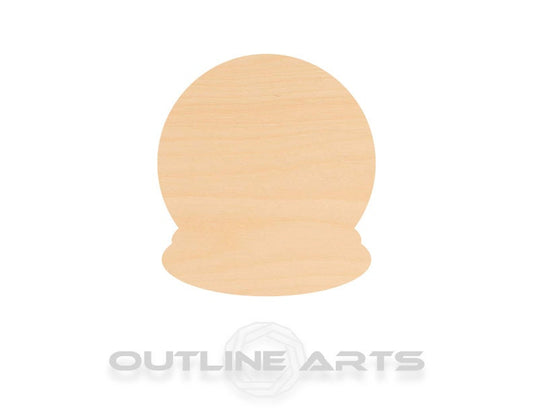 Unfinished Wooden Snow Globe Shape | Craft Supply **Bulk Pricing Available**  SHIPS FAST*thicknesses are NOMINAL*