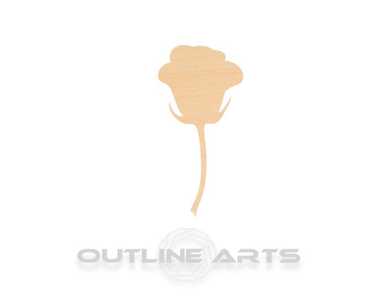 Unfinished Wooden Rose  Shape | Craft Supply **Bulk Pricing Available**  SHIPS FAST*thicknesses are NOMINAL*