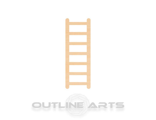 Unfinished Wooden Ladder Shape | Craft Supply **Bulk Pricing Available**  SHIPS FAST*thicknesses are NOMINAL*