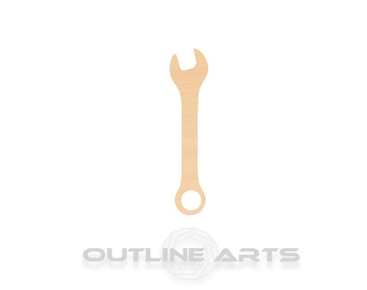 Unfinished Wooden Wrench Shape | Craft Supply **Bulk Pricing Available**  SHIPS FAST*thicknesses are NOMINAL*