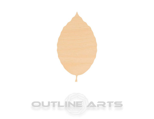 Unfinished Wooden Beech Leaf Shape | Craft Supply **Bulk Pricing Available**  SHIPS FAST*thicknesses are NOMINAL*