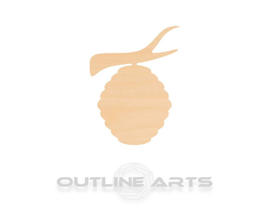 Unfinished Wooden Beehive Shape | Craft Supply **Bulk Pricing Available**  SHIPS FAST*thicknesses are NOMINAL*