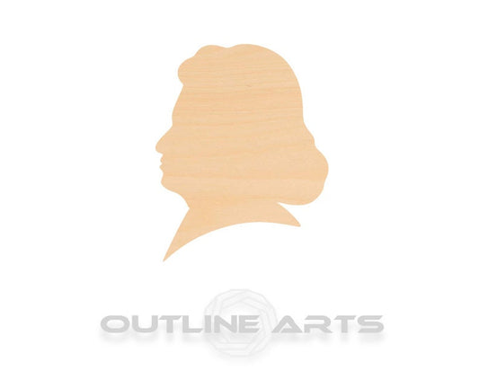 Unfinished Wooden Beethoven Shape | Craft Supply **Bulk Pricing Available**  SHIPS FAST*thicknesses are NOMINAL*