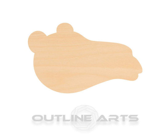 Unfinished Wooden Camel Head Wood Shape Craft Supply **Bulk Pricing Available**  SHIPS FAST*thicknesses are NOMINAL*