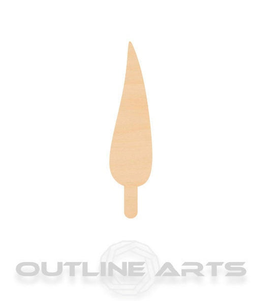 Unfinished Wooden Candle Flame Shape | Craft Supply **Bulk Pricing Available**  SHIPS FAST*thicknesses are NOMINAL*