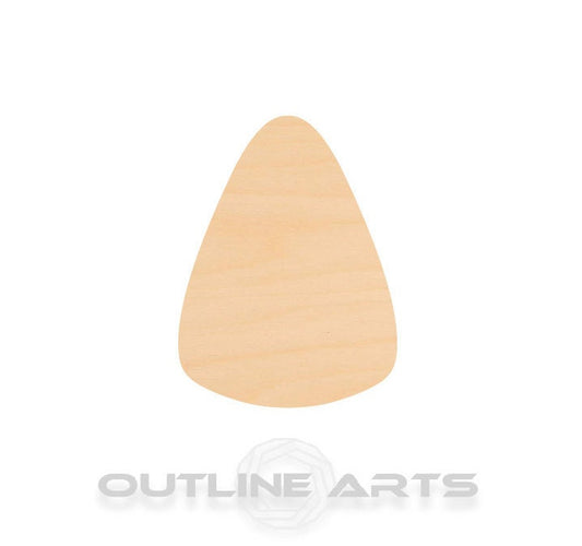 Unfinished Wooden Candy Corn Shape | Craft Supply **Bulk Pricing Available**  SHIPS FAST*thicknesses are NOMINAL*