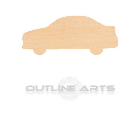 Unfinished Wooden Car Shape | Craft Supply **Bulk Pricing Available**  SHIPS FAST*thicknesses are NOMINAL*