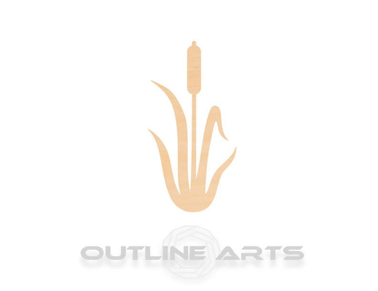 Unfinished Wooden Cattail Shape | Craft Supply **Bulk Pricing Available**  SHIPS FAST*thicknesses are NOMINAL*