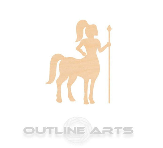 Unfinished Wooden Centaur Shape | Craft Supply **Bulk Pricing Available**  SHIPS FAST*thicknesses are NOMINAL*