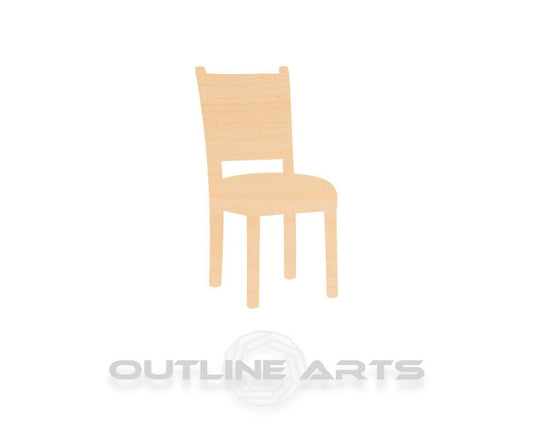 Unfinished Wooden Chair Shape | Craft Supply **Bulk Pricing Available**  SHIPS FAST*thicknesses are NOMINAL*