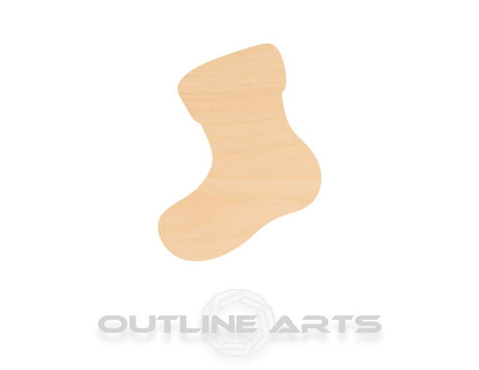 Unfinished Wooden Christmas Stocking Shape | Craft Supply **Bulk Pricing Available**  SHIPS FAST*thicknesses are NOMINAL*