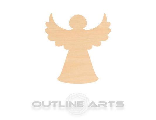 Unfinished Wooden Christmas Tree Angel Shape | Craft Supply **Bulk Pricing Available**  SHIPS FAST*thicknesses are NOMINAL*