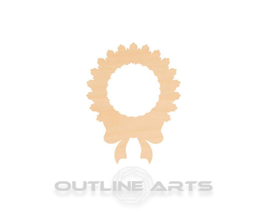 Unfinished Wooden Christmas Wreath Shape | Craft Supply **Bulk Pricing Available**  SHIPS FAST*thicknesses are NOMINAL*