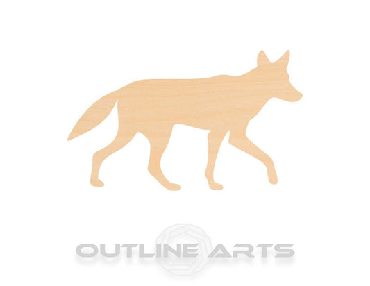 Unfinished Wooden Coyote Shape | Craft Supply **Bulk Pricing Available**  SHIPS FAST*thicknesses are NOMINAL*