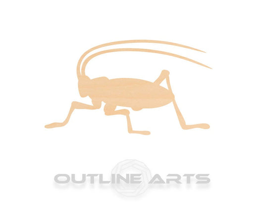 Unfinished Wooden Cricket Shape | Craft Supply **Bulk Pricing Available**  SHIPS FAST*thicknesses are NOMINAL*