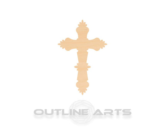 Unfinished Wooden Crucifix Shape | Craft Supply **Bulk Pricing Available**  SHIPS FAST*thicknesses are NOMINAL*