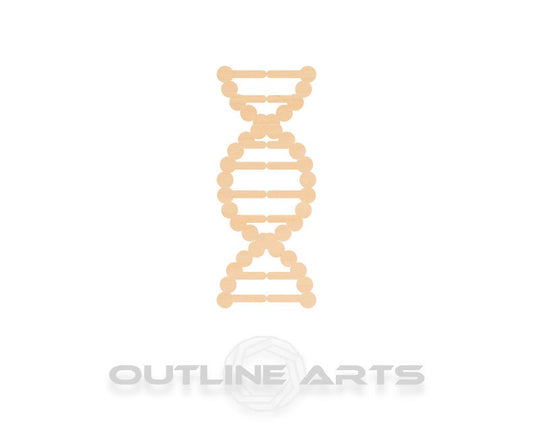 Unfinished Wooden DNA Shape | Craft Supply **Bulk Pricing Available**  SHIPS FAST