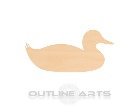 Unfinished Wooden Duck Shape | Craft Supply **Bulk Pricing Available**  SHIPS FAST*thicknesses are NOMINAL*