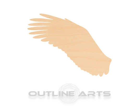 Unfinished Wooden Eagle Wing Shape | Craft Supply **Bulk Pricing Available**  SHIPS FAST*thicknesses are NOMINAL*
