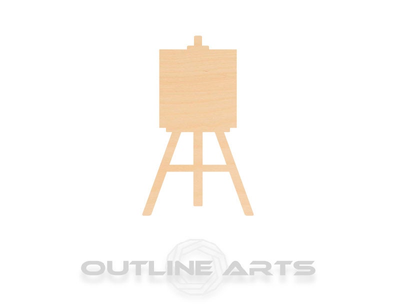 Unfinished Wooden Easel Shape | Craft Supply **Bulk Pricing Available**  SHIPS FAST*thicknesses are NOMINAL*