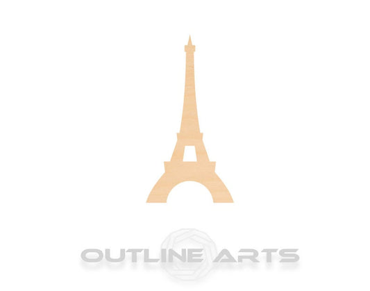Unfinished Wooden Eiffel Tower Shape | Craft Supply **Bulk Pricing Available**  SHIPS FAST*thicknesses are NOMINAL*
