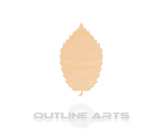 Unfinished Wooden Elm Leaf Shape | Craft Supply **Bulk Pricing Available**  SHIPS FAST*thicknesses are NOMINAL*
