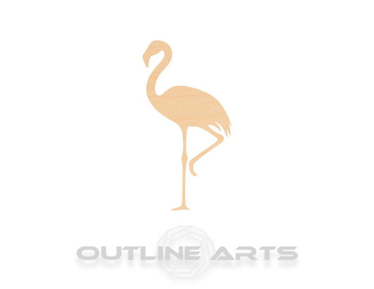 Unfinished Wooden Flamingo Shape | Craft Supply **Bulk Pricing Available**  SHIPS FAST*thicknesses are NOMINAL*