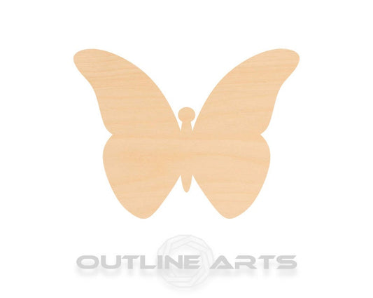 Unfinished Wooden Butterfly 2 Shape | Craft Supply **Bulk Pricing Available**  SHIPS FAST*thicknesses are NOMINAL*