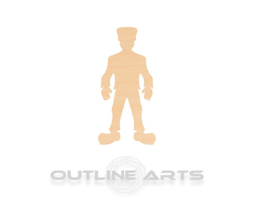Unfinished Wooden Frankenstein Shape | Craft Supply **Bulk Pricing Available**  SHIPS FAST*thicknesses are NOMINAL*