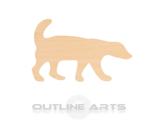 Unfinished Wooden Honey Badger 2 Cut Wood Shape Craft Supply **Bulk Pricing Available**  SHIPS FAST*thicknesses are NOMINAL*
