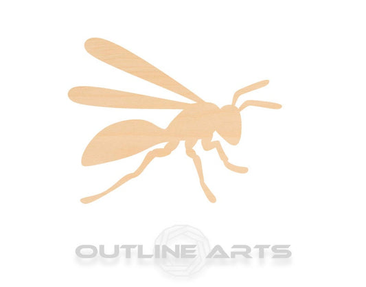 Unfinished Wooden Hornet Shape | Craft Supply **Bulk Pricing Available**  SHIPS FAST*thicknesses are NOMINAL*