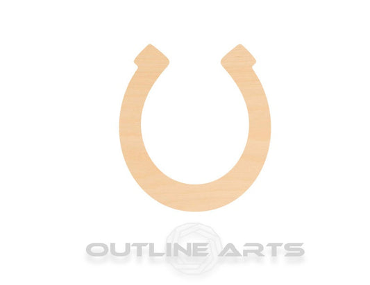 Unfinished Wooden Horseshoe Shape | Craft Supply **Bulk Pricing Available**  SHIPS FAST*thicknesses are NOMINAL*