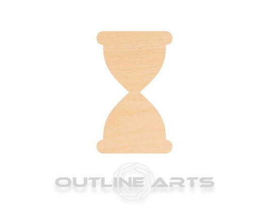 Unfinished Wooden Hourglass Shape | Craft Supply **Bulk Pricing Available**  SHIPS FAST*thicknesses are NOMINAL*