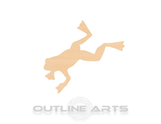 Unfinished Wooden Frog 2 Shape | Craft Supply **Bulk Pricing Available**  SHIPS FAST*thicknesses are NOMINAL*