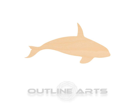 Unfinished Wooden Killer Whale Shape | Craft Supply **Bulk Pricing Available**  SHIPS FAST*thicknesses are NOMINAL*