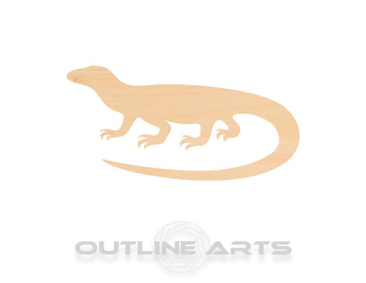 Unfinished Wooden Komodo Dragon Shape | Craft Supply **Bulk Pricing Available**  SHIPS FAST*thicknesses are NOMINAL*