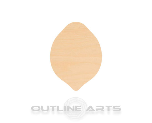 Unfinished Wooden Lemon Shape | Craft Supply **Bulk Pricing Available**  SHIPS FAST*thicknesses are NOMINAL*