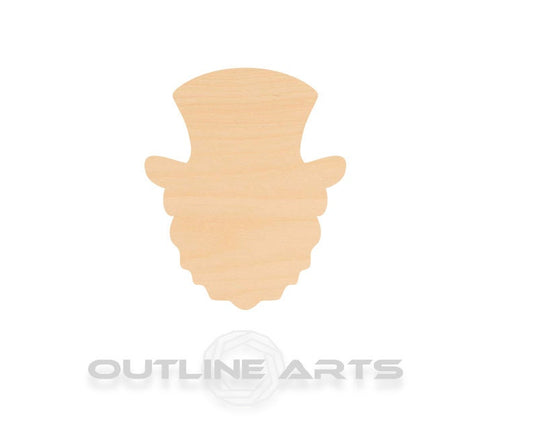 Unfinished Wooden Leprechaun Head Shape | Craft Supply **Bulk Pricing Available**  SHIPS FAST*thicknesses are NOMINAL*