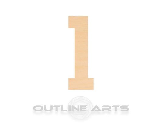 Unfinished Wooden Lowercase Letter L Shape | Craft Supply **Bulk Pricing Available**  SHIPS FAST*thicknesses are NOMINAL*