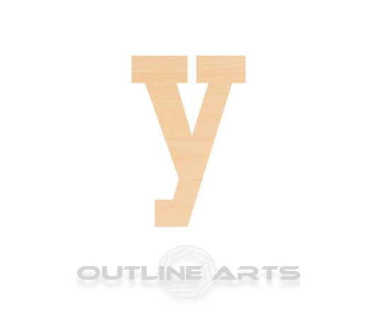 Unfinished Wooden Lowercase Letter Y Shape | Craft Supply **Bulk Pricing Available**  SHIPS FAST*thicknesses are NOMINAL*