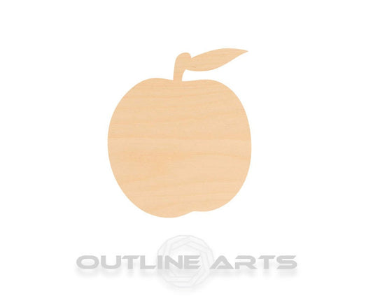 Unfinished Wooden Peach Shape | Craft Supply **Bulk Pricing Available**  SHIPS FAST*thicknesses are NOMINAL*